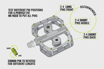 Magped Enduro2 - Pedal de ciclismo MTB Enduro