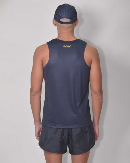 Polera Running Tiniebla Gavia - Camiseta de correr sin mangas. Hombre