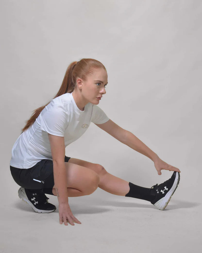 Gavia Shirt - Polera de Running Manga corta mujer (blanco)