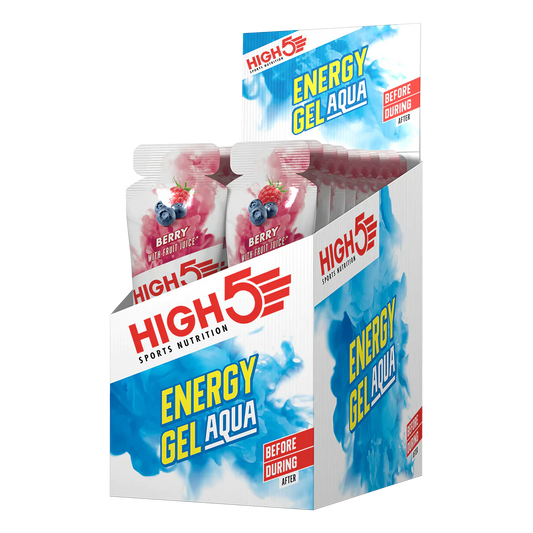 Caja de Gel Energy Aqua High5 Berries (66g) (20 unidades)