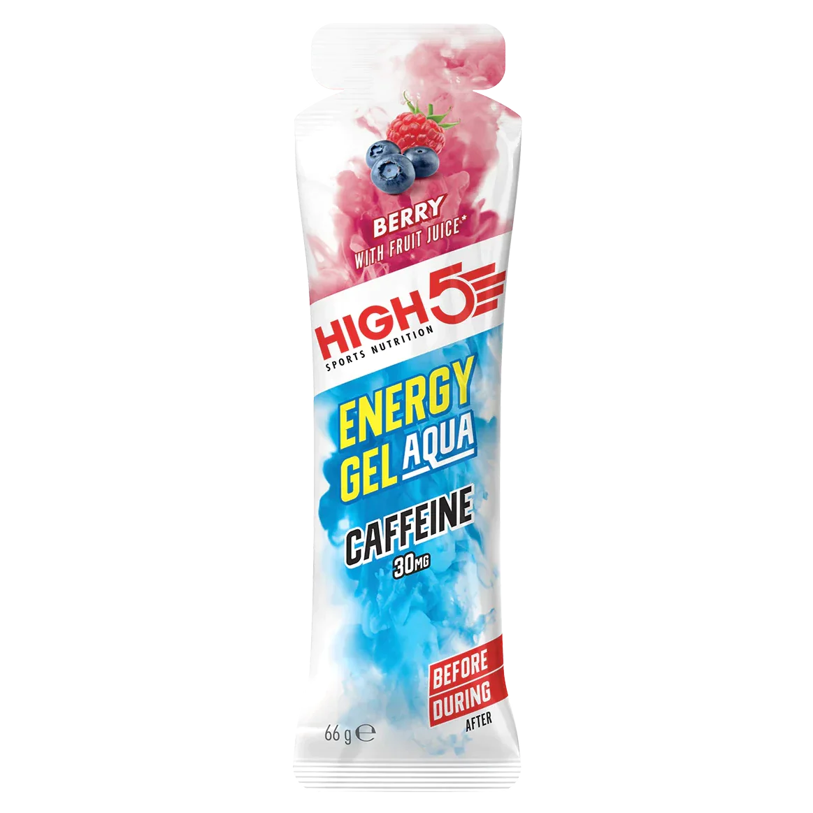 Pack Maratón 1: Geles Líquidos High5 Aqua + Electrolitos + Botella para tomar en carrera