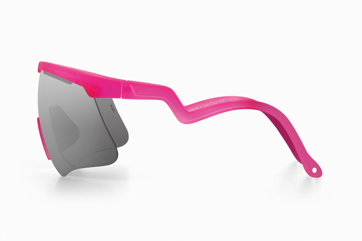 Alba Optics Delta Original - Anteojo Deportivo: Marco rosado lente claro FCS VZUM™ MR ALU