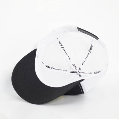 Gavia Gorro Run FOOT  - Jockey deportivo (Negro - Blanco)