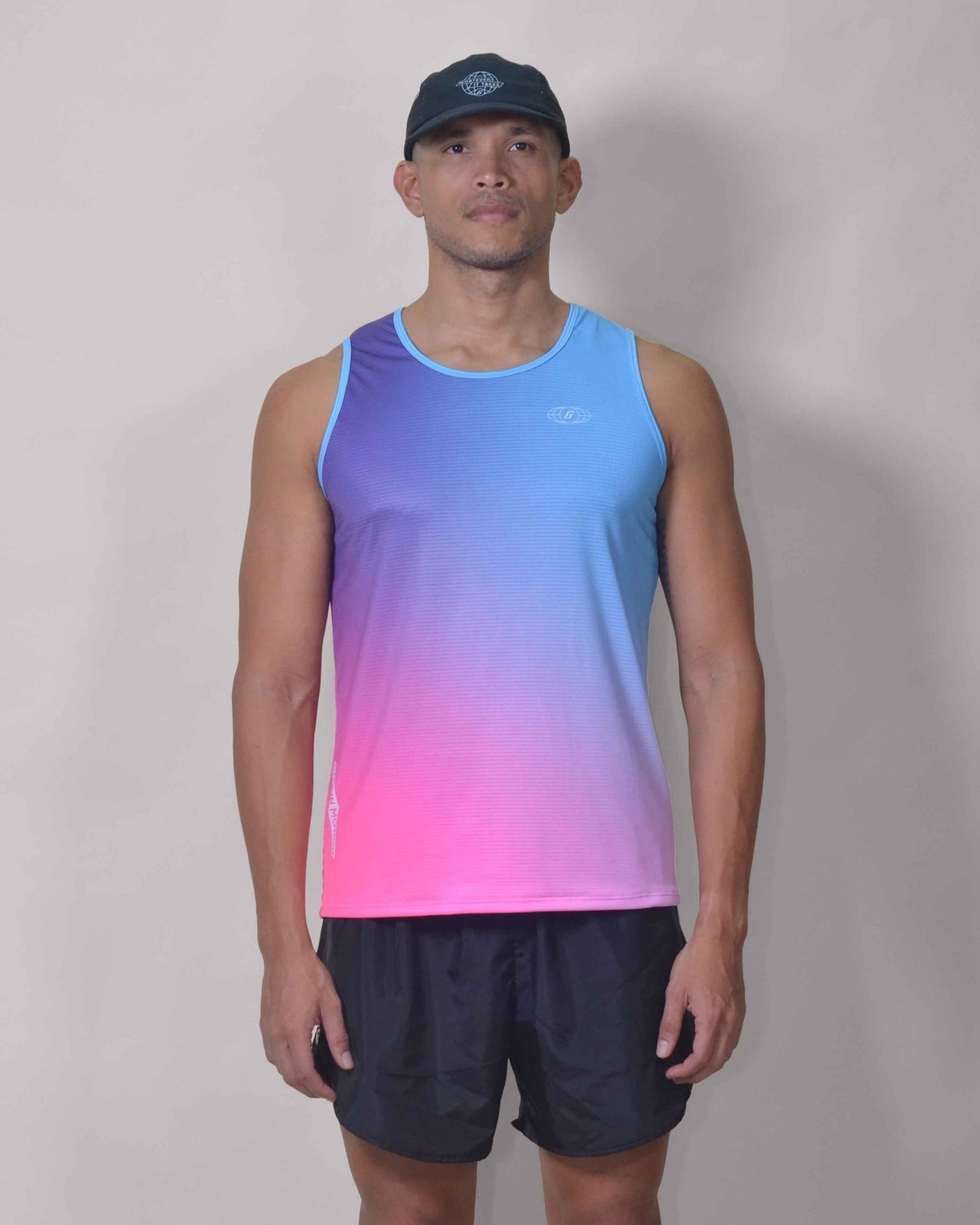 Polera Running Gavia City - Camiseta de correr sin mangas. Hombre