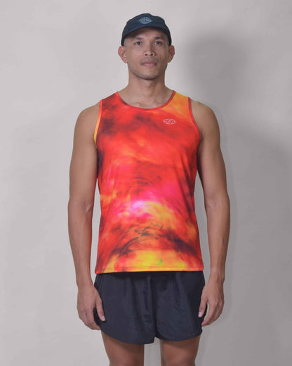 Polera Running Infernal  Gavia - Camiseta de correr sin mangas. Hombre