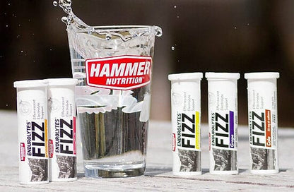 Hammer Nutrition Kit Endurolytes Fizz – Tabletas efervescentes de electrolitos (5 tubos)