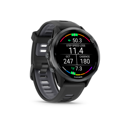 Garmin Forerunner 970 – Reloj Deportivo Smartwatch Multideporte con AMOLED, mapas y linterna LED. (3 Colores)