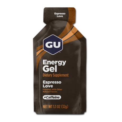 Gel GU Energy Original 32g - Energía en sabores Con Cafeína (6 sabores)