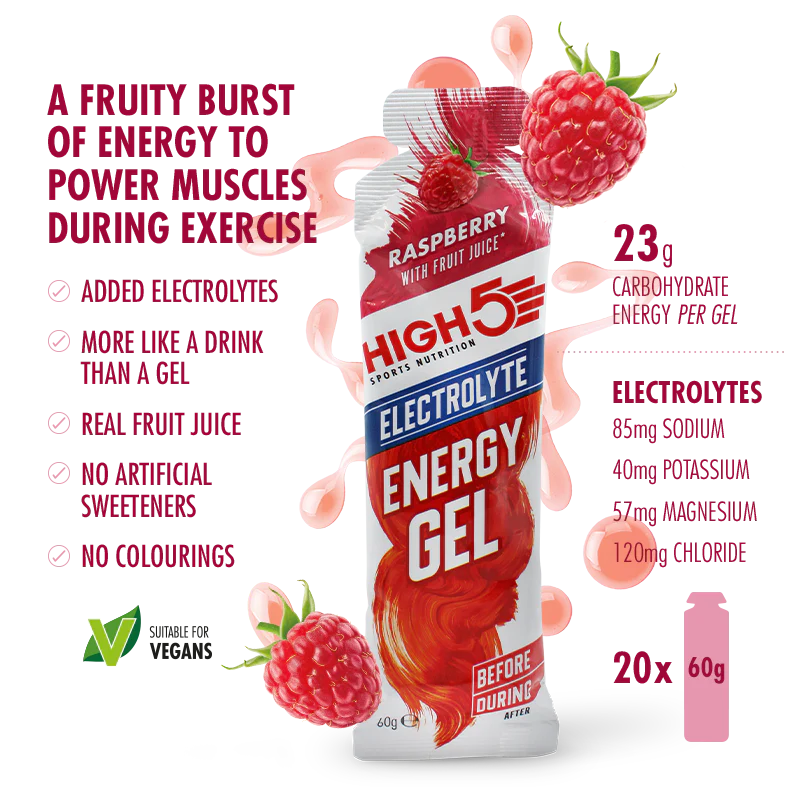 Energy Gel High5 Electrolitos (2 sabores)