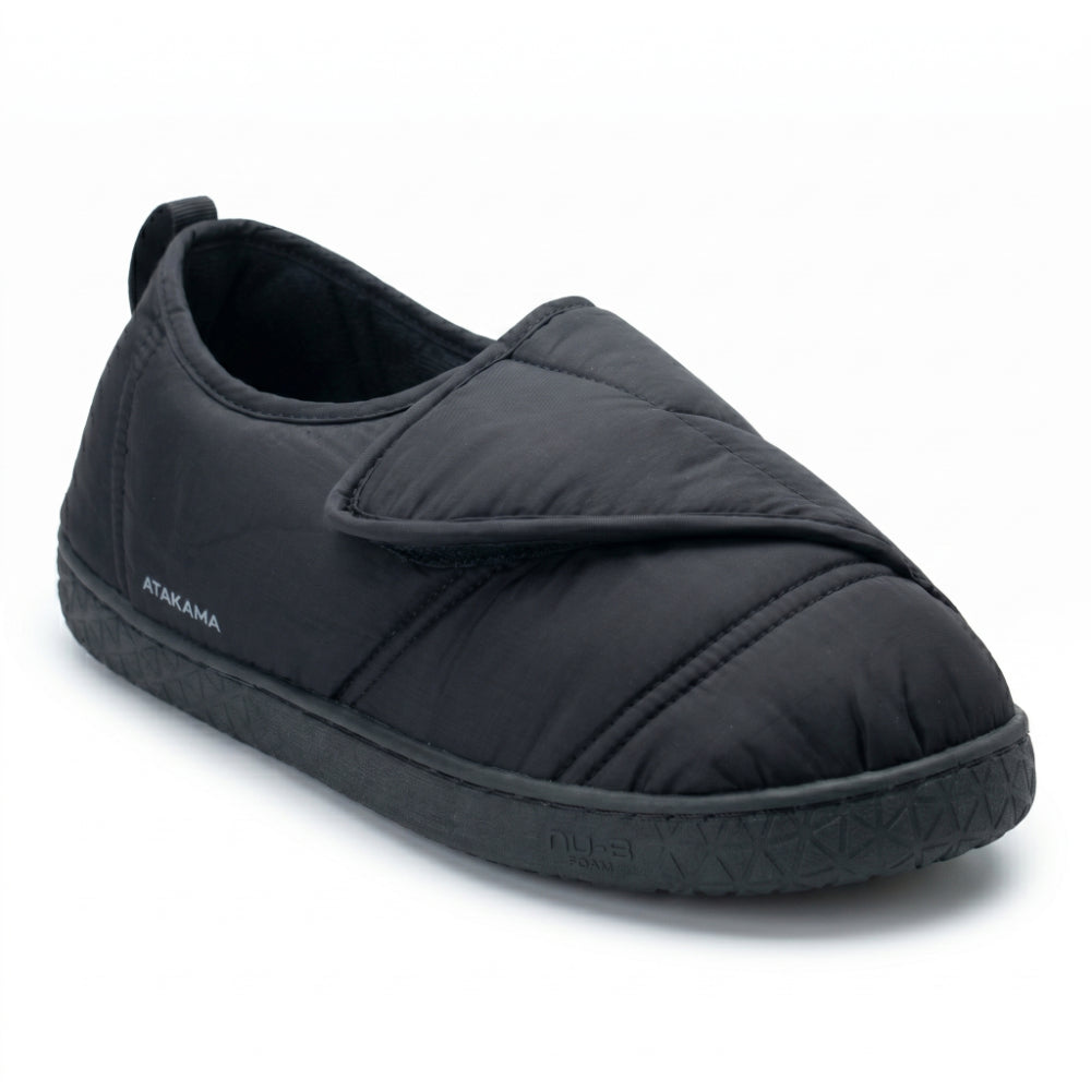 Atakama Outdoor Cochrane FLEX – Pantufla térmica con velcro negro