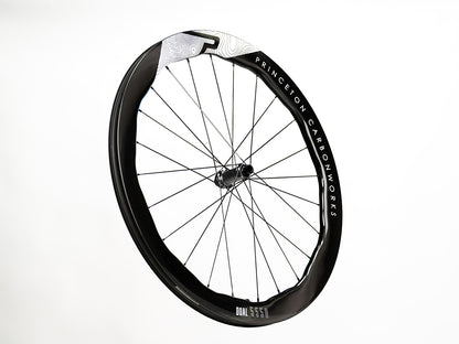 Princeton DUAL 5550 EVO - Juego de Ruedas de Ruta y Gravel carbono Freno Disco (Diferentes colores y nucleo)