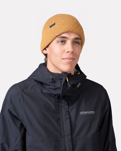 Atakama Outdoor Limarí – Gorro beanie suave ambar