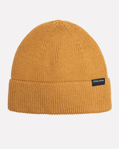Atakama Outdoor Limarí – Gorro beanie suave ambar