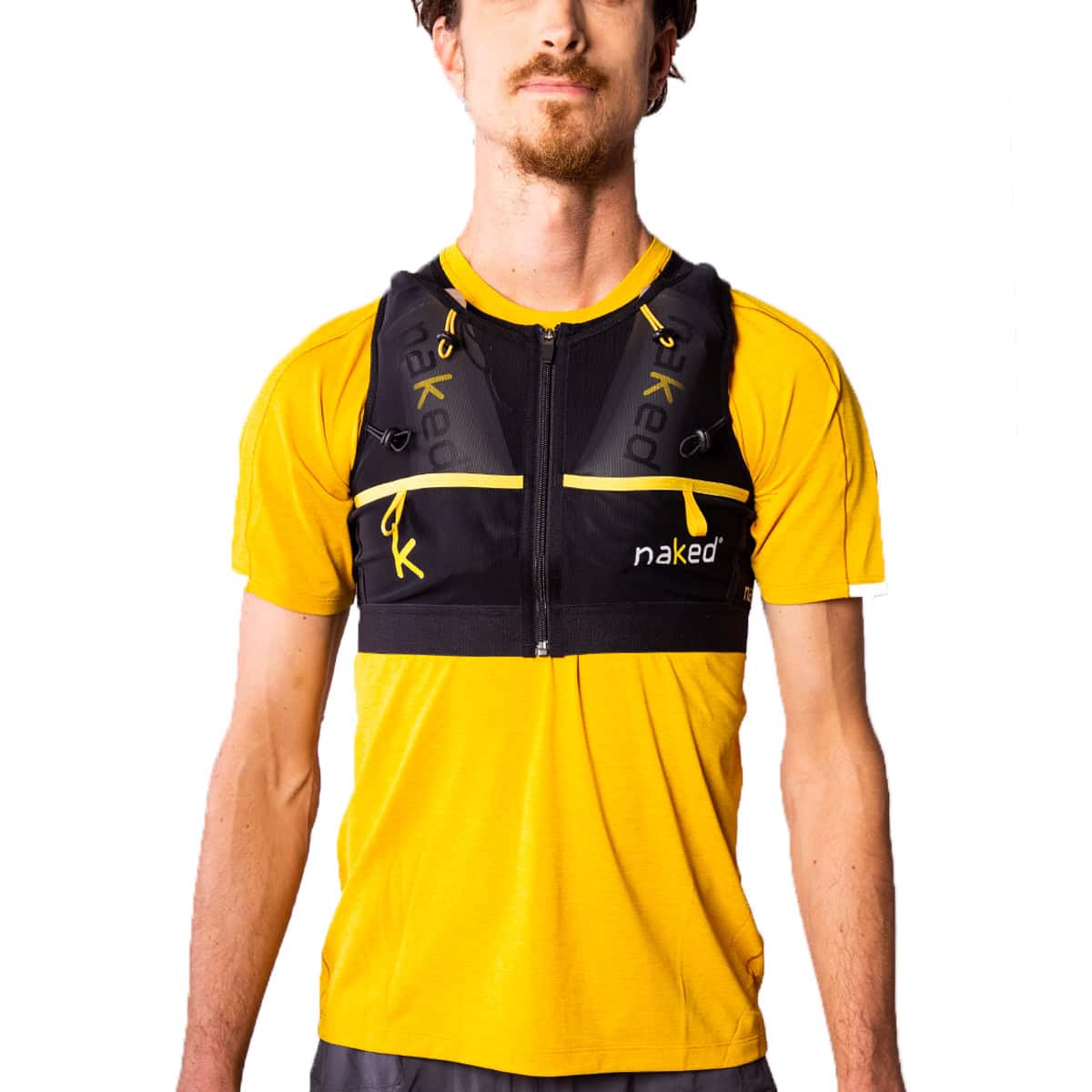 naked HC Running Vest - Chaleco de hidratación de alta capacidad de trail running para hombre.