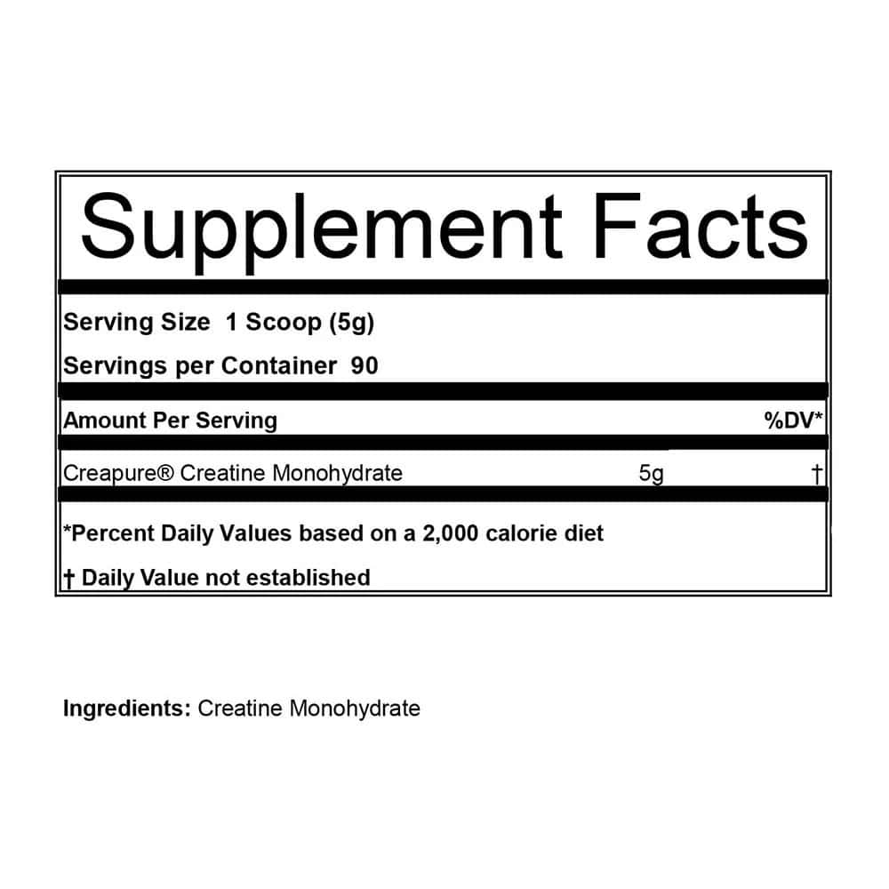 Hammer Nutrition Creatine Boost – Creatina monohidrato Creapure en polvo (90 porciones)