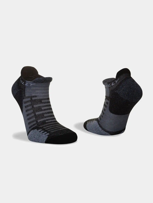 HILLY Active Socklet Min – Calcetines invisibles de running con amortiguación mínima
