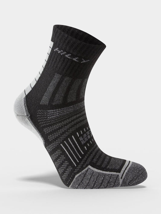 HILLY Twin Skin Anklet Min – Calcetines tobilleros de running de doble capa antiampollas