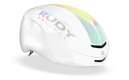 Rudy Project Nytron Pro White - Casco Aero de Ruta y Triatlón, edición limitada