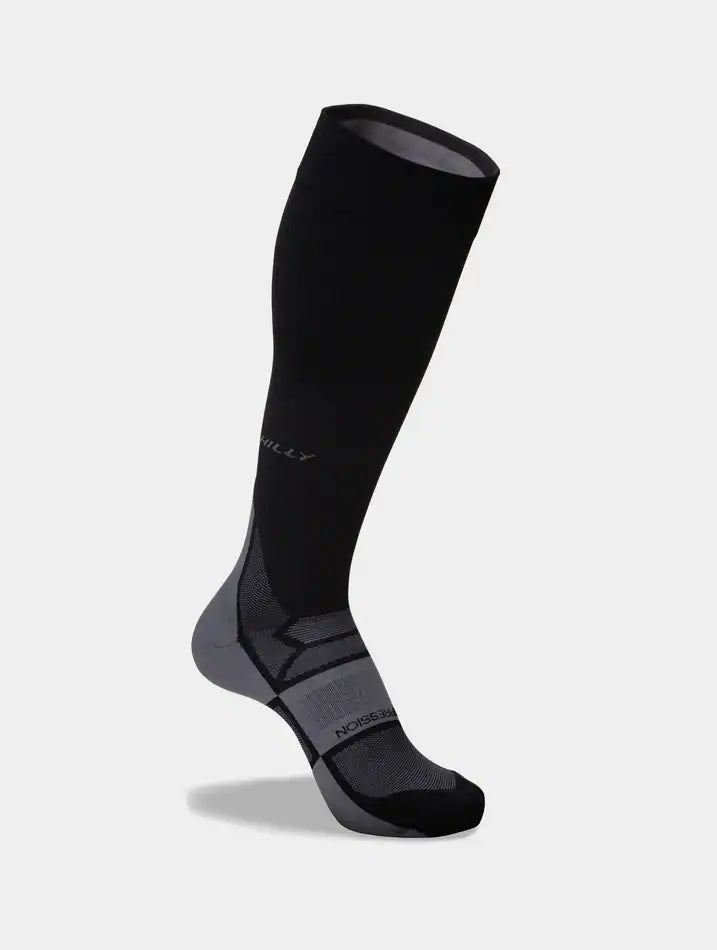 HILLY Pulse Sock Min – Calcetines de compresión hasta la rodilla para running