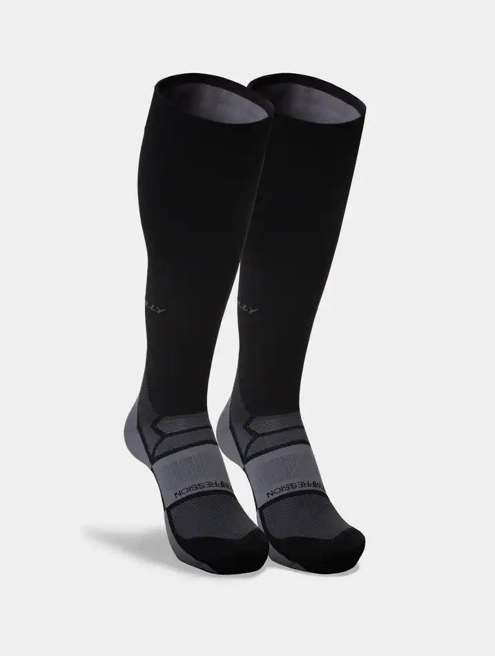 HILLY Pulse Sock Min – Calcetines de compresión hasta la rodilla para running