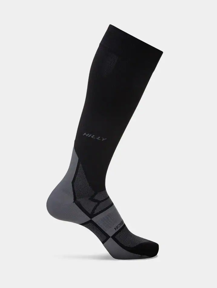 HILLY Pulse Sock Min – Calcetines de compresión hasta la rodilla para running