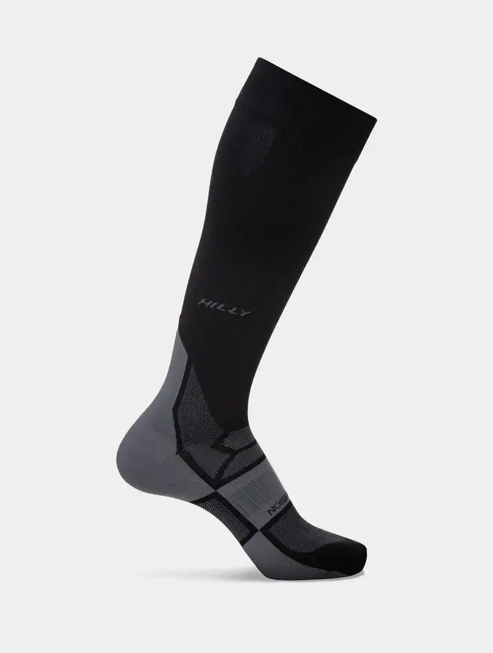 HILLY Pulse Sock Min – Calcetines de compresión hasta la rodilla para running
