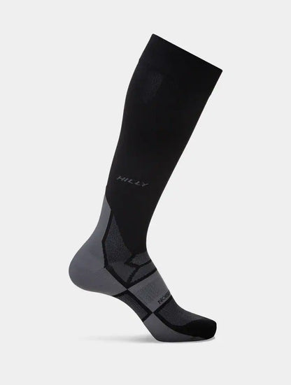 HILLY Pulse Sock Min – Calcetines de compresión hasta la rodilla para running