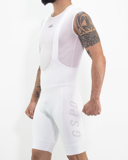 Gavia Bib 35Sp Pad Italiano - Calzas de ciclismo Blanca