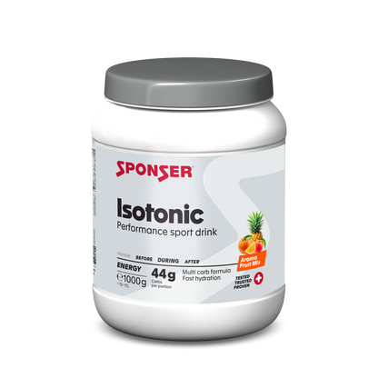 Sponser isotonic - Bebida isotónica deportiva (1000g) (Sabores Naranja, Limón, Fruit Mix)