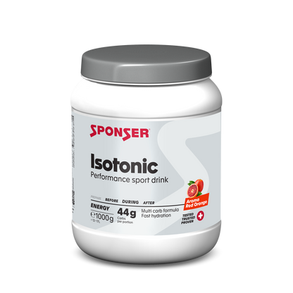 Sponser isotonic - Bebida isotónica deportiva (1000g) (Sabores Naranja, Limón, Fruit Mix)