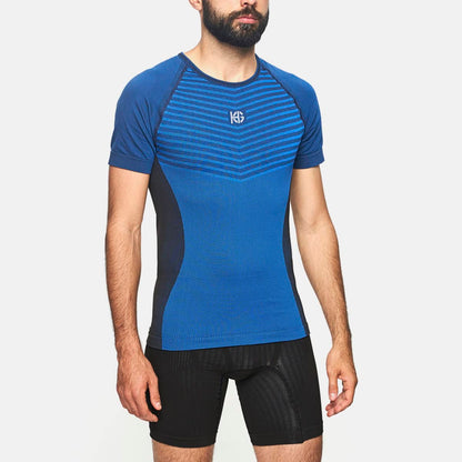 SportHG Key – Polera de compresión de manga corta para hombre (2 colores)