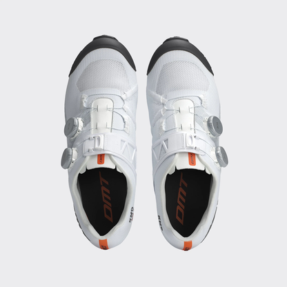 DMT KM0 EVO – Zapato de ciclismo de MTB XC. (Blanco)