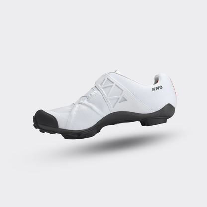 DMT KM0 EVO – Zapato de ciclismo de MTB XC. (Blanco)