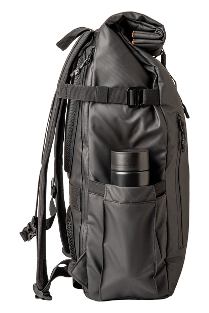 Mochila Roll On Top Carbon Black