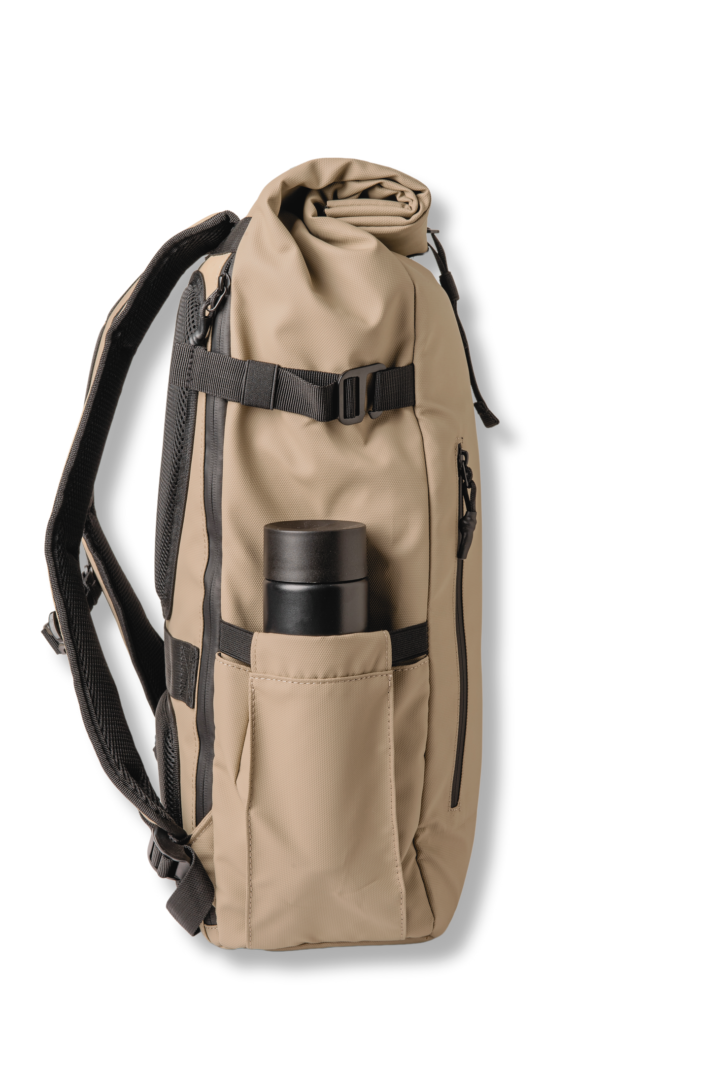 Mochila Roll On Top Desert Sand