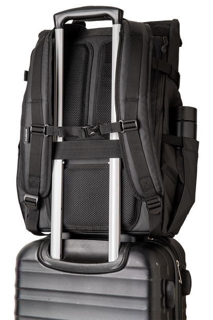 Mochila Roll On Top Carbon Black