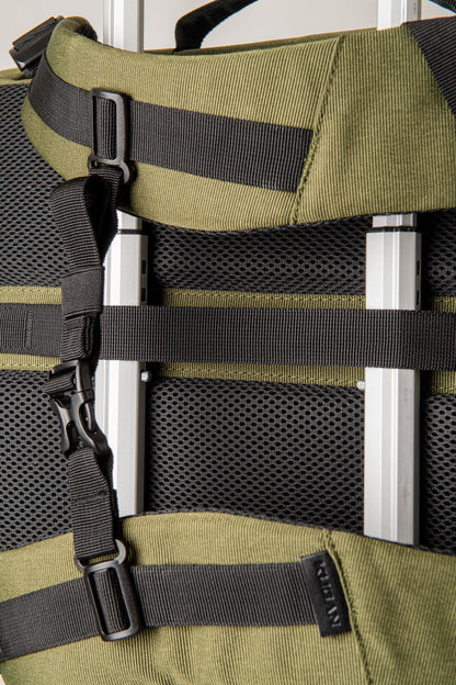 Kugan Traveler - Mochila Viaje Dark Forest (Verde)