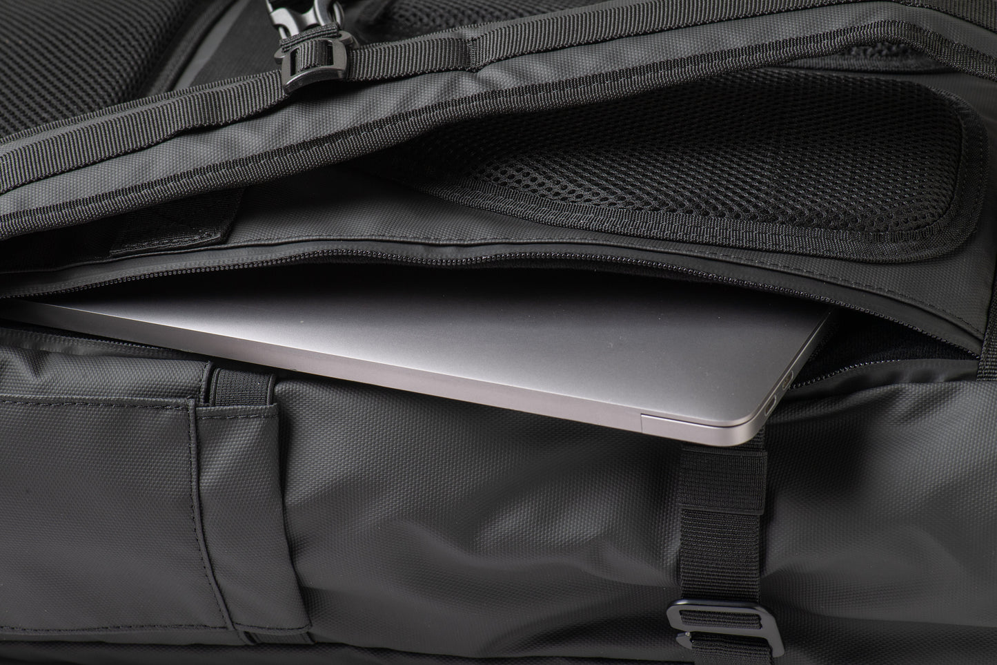 Mochila Roll On Top Carbon Black