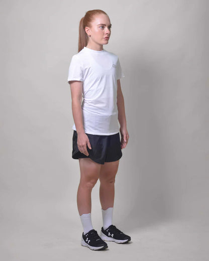 Gavia Shirt - Polera de Running Manga corta mujer (blanco)