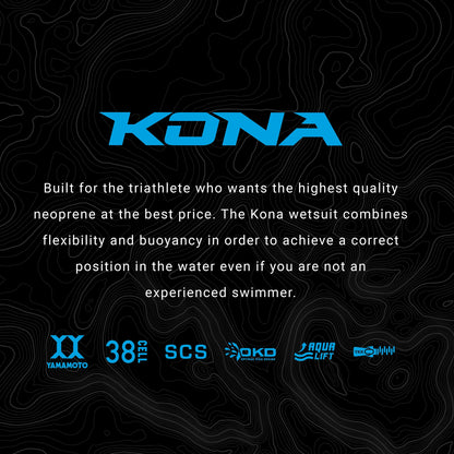 ZOOT KONA WETSUIT OCEAN BLUE  - Traje de Natación Neopreno Hombre