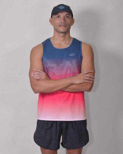 Polera Running Fresh Gavia - Camiseta de correr sin mangas. Hombre