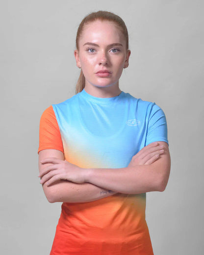 Gavia Newton - Polera de Running Manga corta mujer