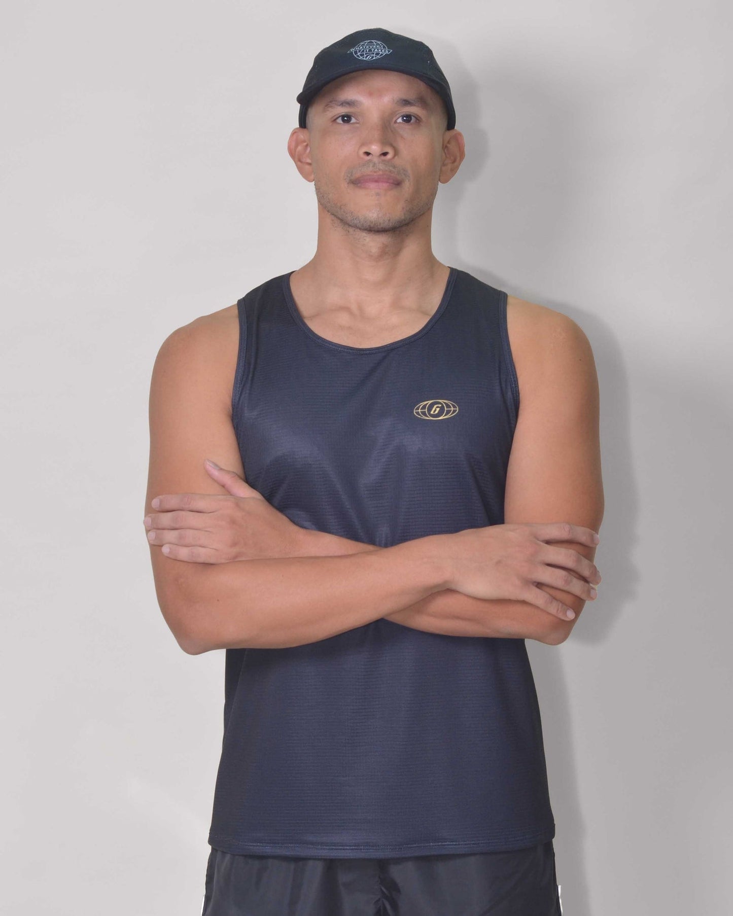 Polera Running Tiniebla Gavia - Camiseta de correr sin mangas. Hombre