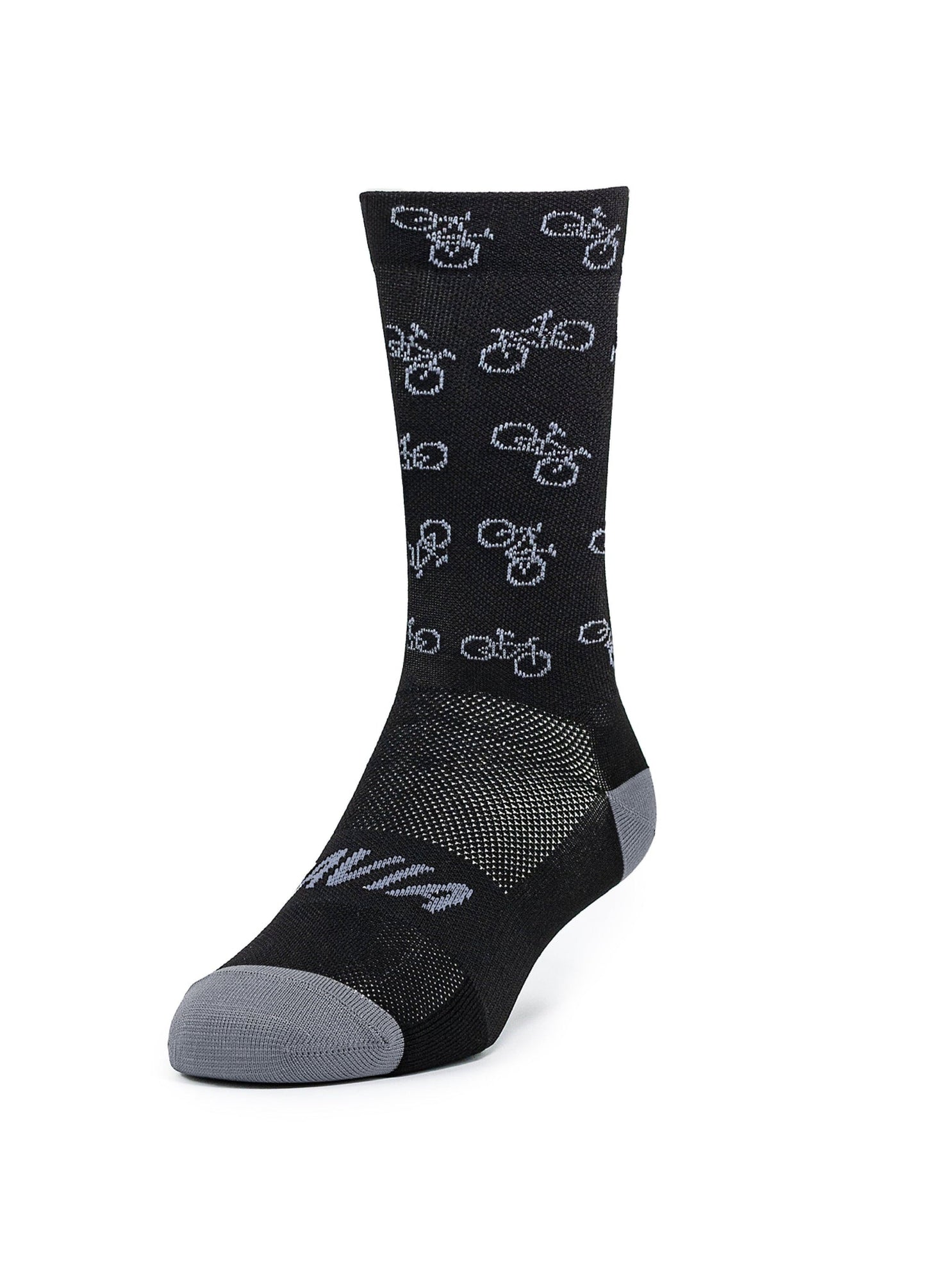 Medias Bike Gavia - Calcetines Deportivos largos 3/4 Running y Ciclismo
