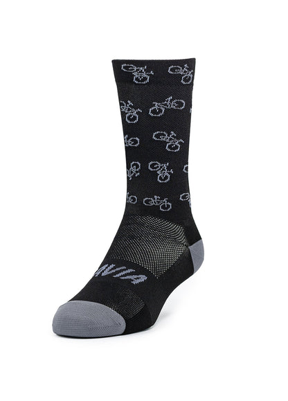 Medias Bike Gavia - Calcetines Deportivos largos 3/4 Running y Ciclismo