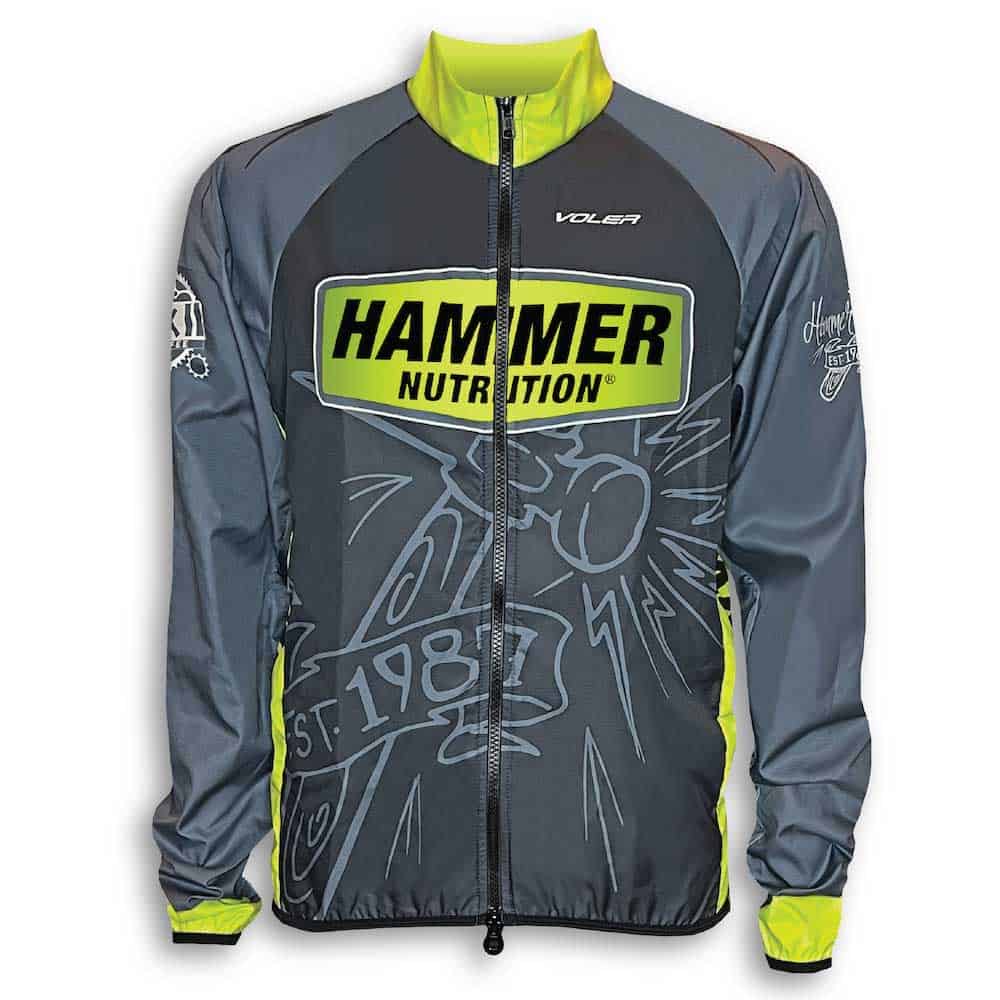 Hammer Nutrition Voler – Chaqueta cortaviento de ciclismo con mangas