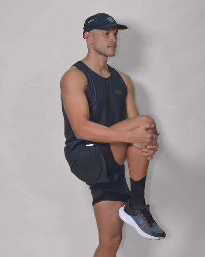 Polera Running Tiniebla Gavia - Camiseta de correr sin mangas. Hombre