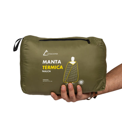 Manta térmica multifuncional Nalca Verde - Atakama Outdoor