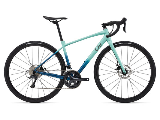 Bicicleta de ruta endurance LIV Avail AR 3 - Mujer - (Turquesa y Rosado)