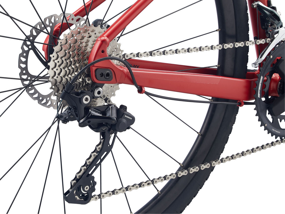 Bicicleta de Gravel Giant Revolt 1 (2 colores: Rojo y Burdeo)